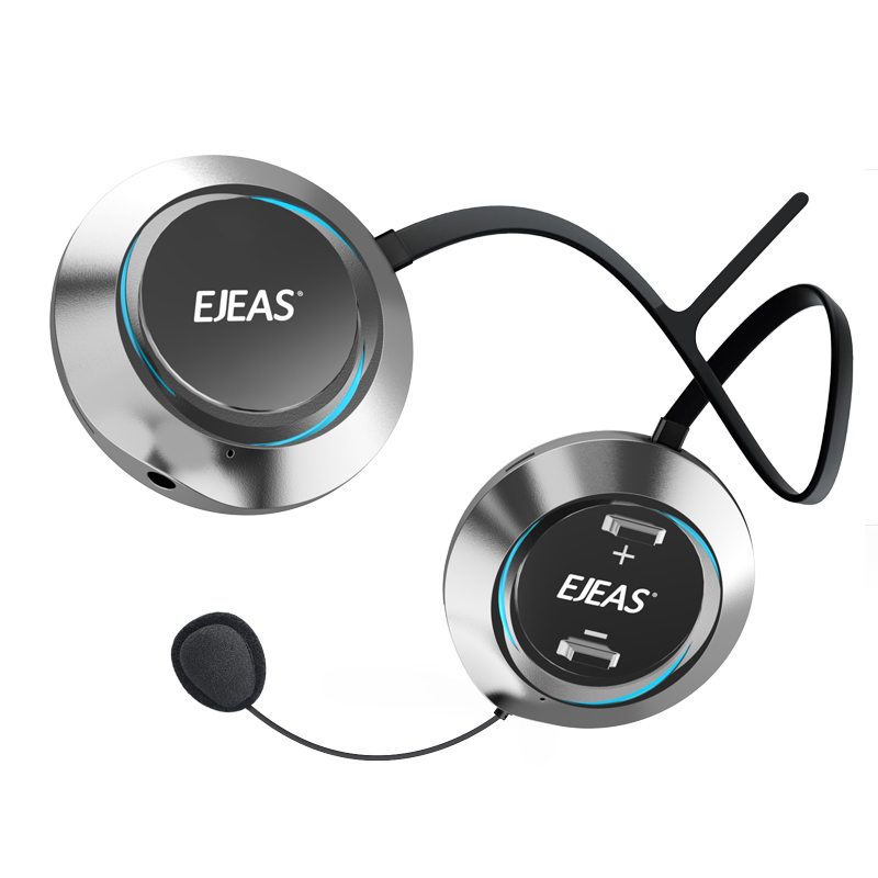 Motorcycle Helmets - 2026EJEAS Novo S2 Intercomunicador Bluetooth Full-Duplex