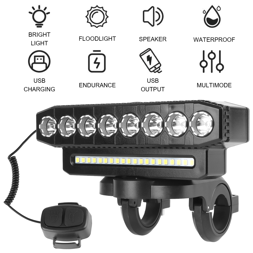Universal Motorcycle Led Headlight Projector - Holofotes para motocicleta à prova d'água,
