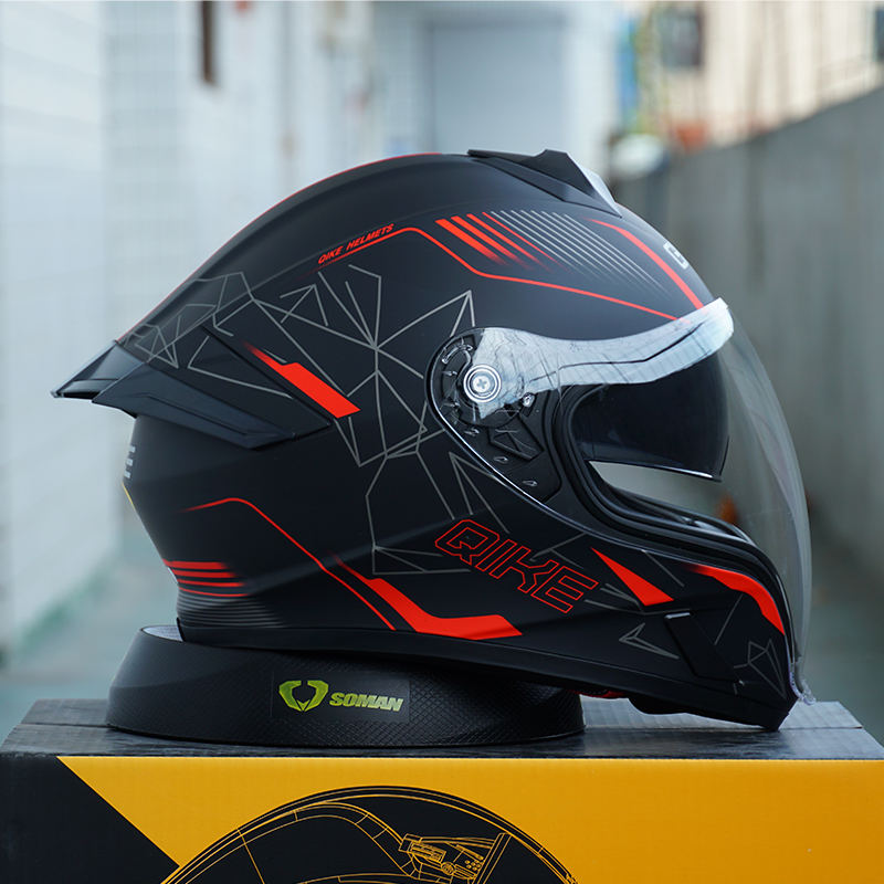 Full Face Motorcycle Helmet With Bluetooth - Capacetes de rosto inteiro para motocicleta,