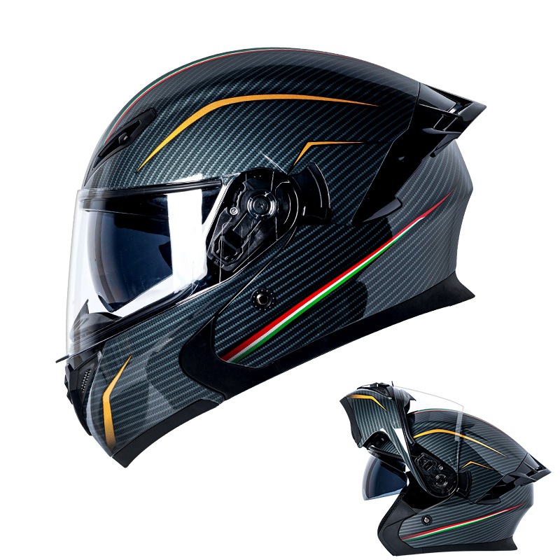 Capacetes de motocicleta aprov - Modular Flip Up Motorcycle Helmet Dot Approved avaliação e preço