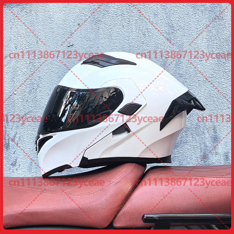 Capacete Modular de Motociclet - Dual Visor Motorcycle Racing Helmet avaliação e preço