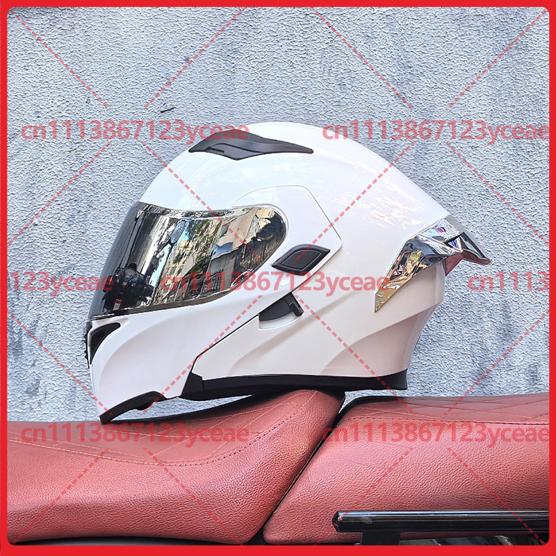 Capacete Modular de Motociclet - Dual Visor Motorcycle Racing Helmet avaliação e preço