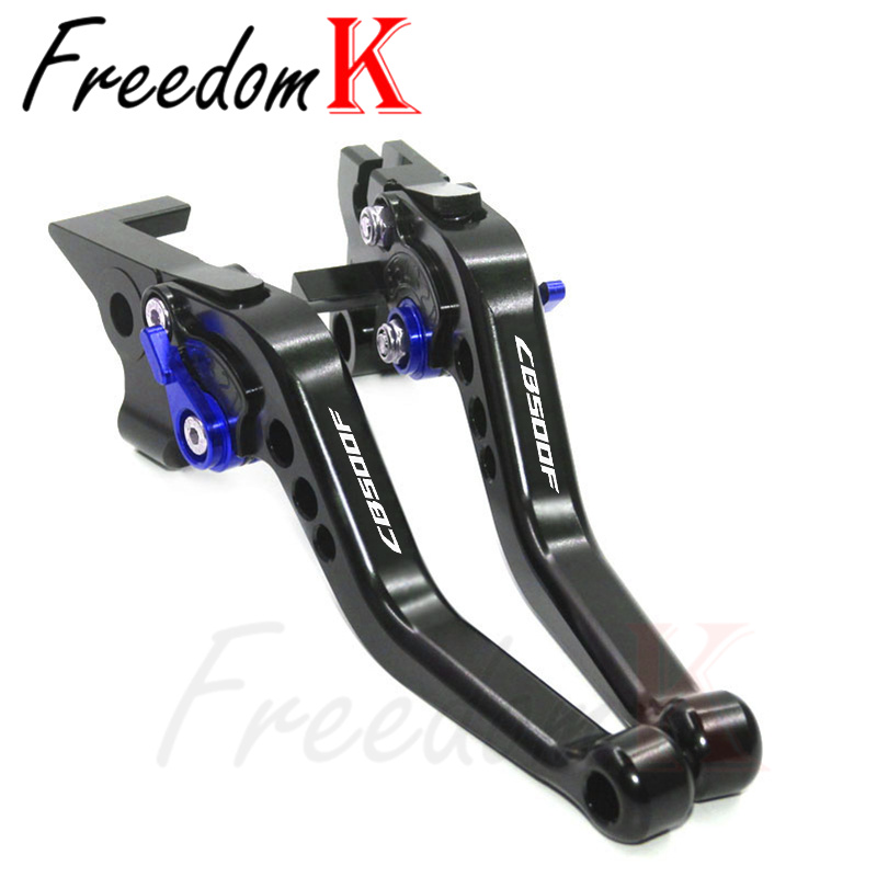 Para hon @ & da cb500f cb 500f - Cnc Aluminum Adjustable Brake Clutch Levers avaliação e preço