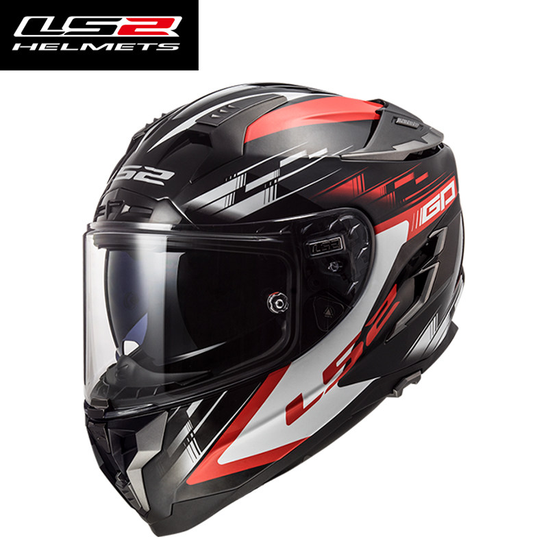 Capacete Integral LS2 Challeng - Dual Visor Motorcycle Racing Helmet avaliação e preço