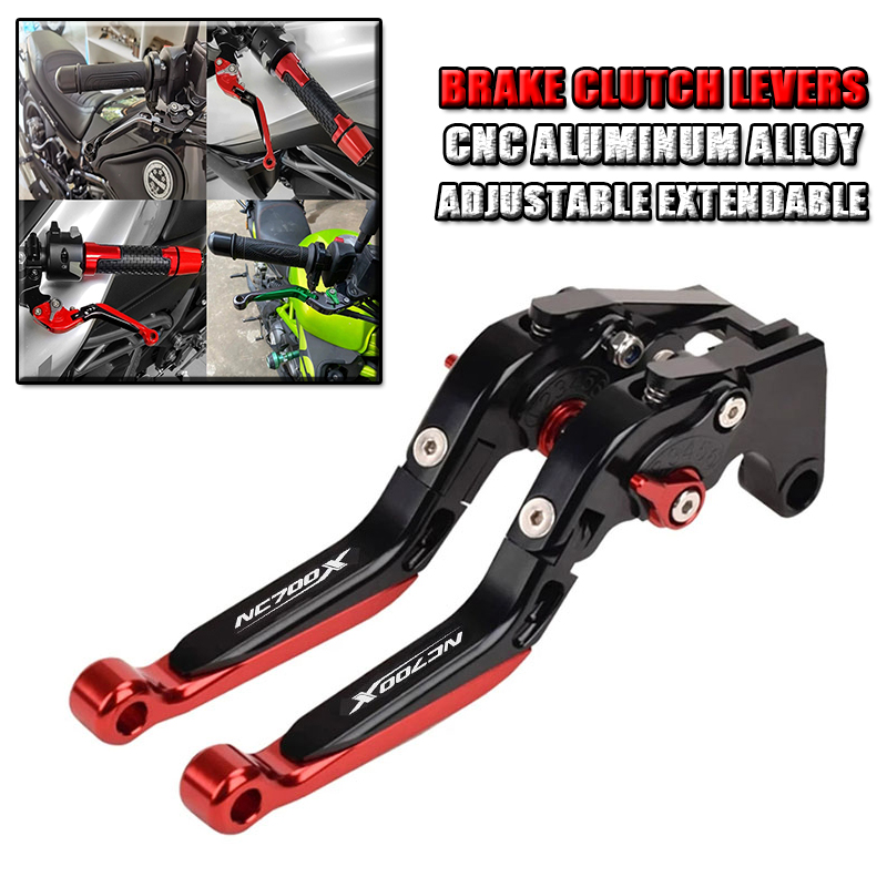 Para honda nc700x nc700 x 2016 - Cnc Aluminum Adjustable Brake Clutch Levers avaliação e preço