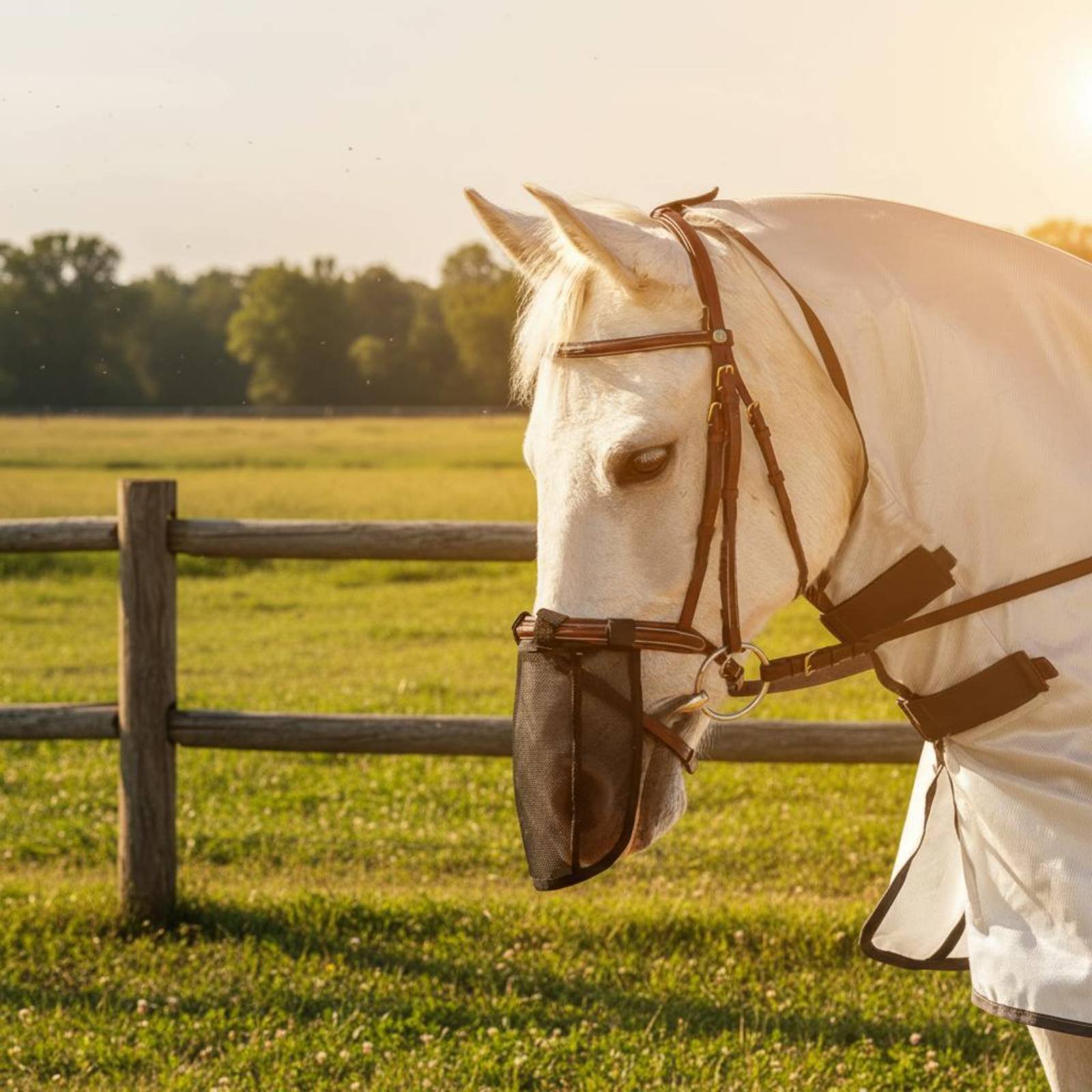 Protetor Nasal para Cavalos, F - Riding Gear avaliação e preço