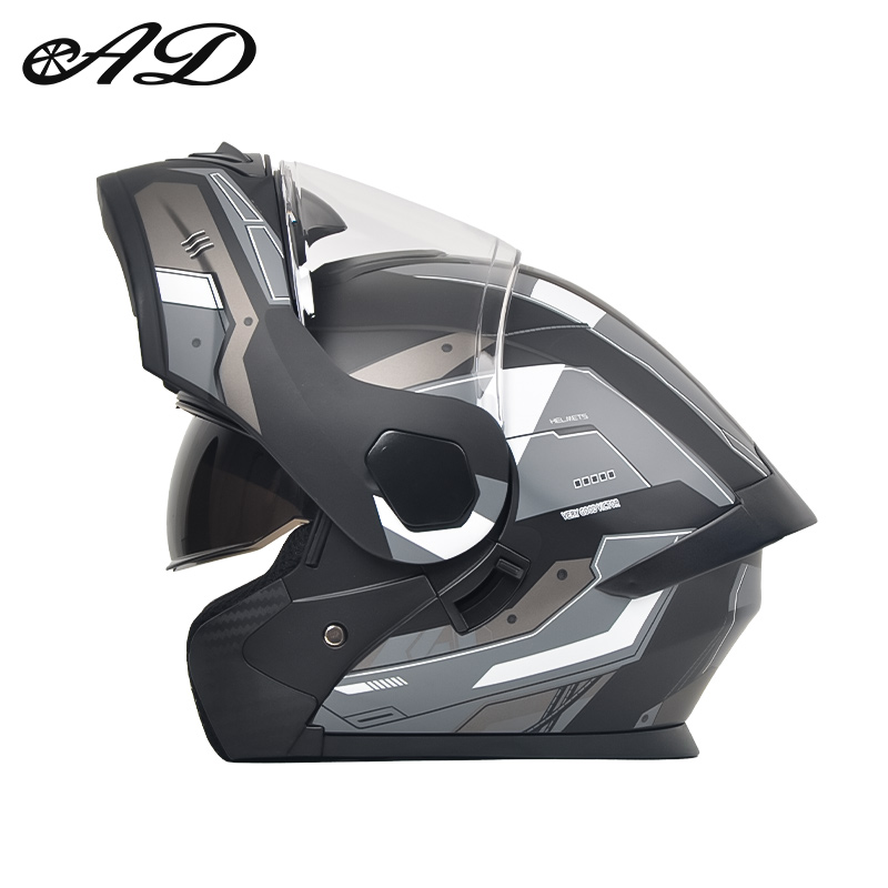 Capacete de Motocicleta Aberto - Full Face Motorcycle Helmet With Bluetooth avaliação e preço
