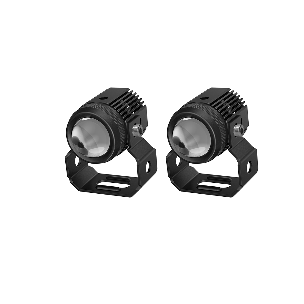 2 unidades 30W Senlo M1 Mini F - Universal Motorcycle Led Headlight Projector avaliação e preço