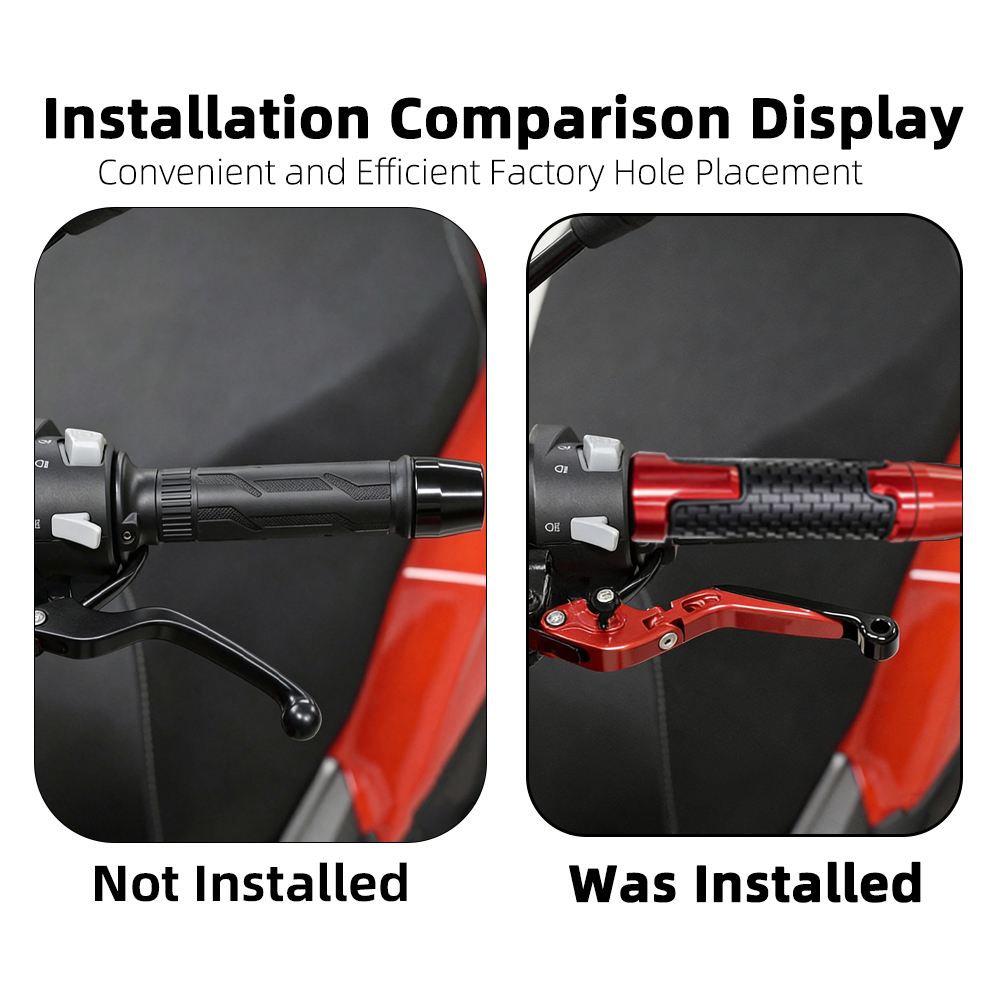 Acessórios para Motocicletas Y - Cnc Aluminum Adjustable Brake Clutch Levers avaliação e preço