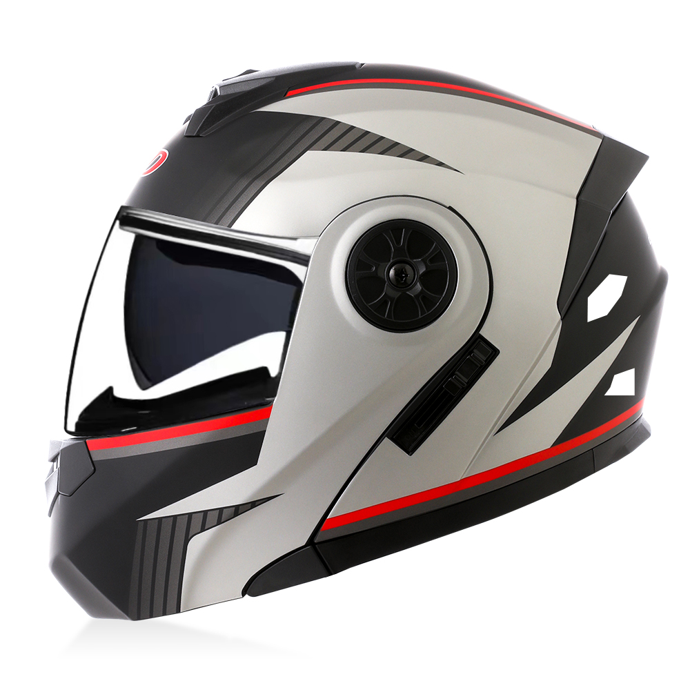 Capacete Modular de Alta Quali - Full Face Motorcycle Helmet With Bluetooth avaliação e preço