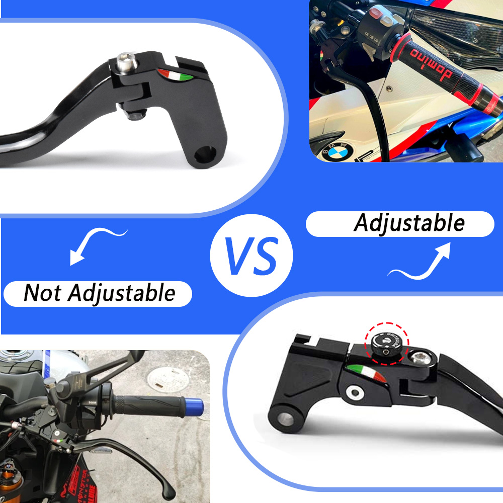 Manete de Freio e Embreagem Aj - Cnc Aluminum Adjustable Brake Clutch Levers avaliação e preço