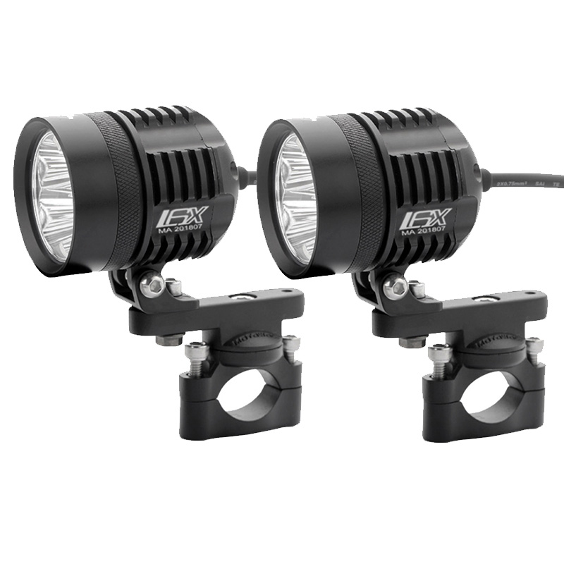 Para bmw f800gs motocicleta le - Universal Motorcycle Led Headlight Projector avaliação e preço