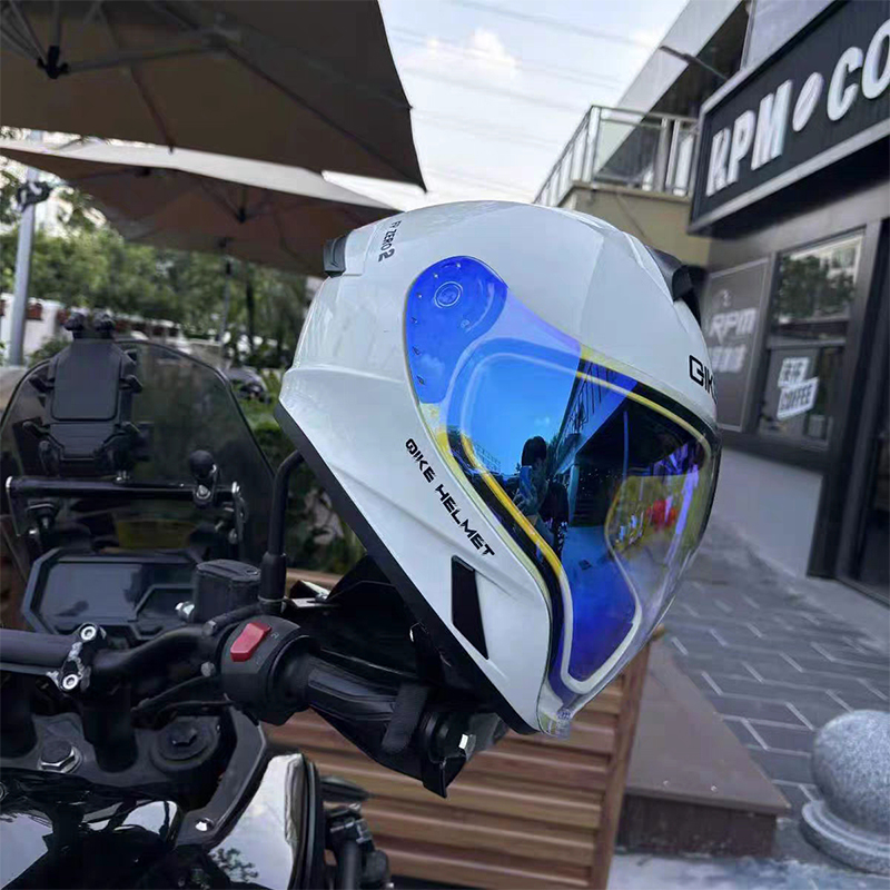 Capacete de Moto Unissex Certi - Full Face Motorcycle Helmet With Bluetooth avaliação e preço