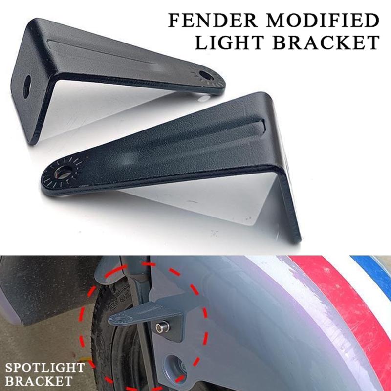 Novo Suporte Universal Ajustáv - Universal Motorcycle Led Headlight Projector avaliação e preço