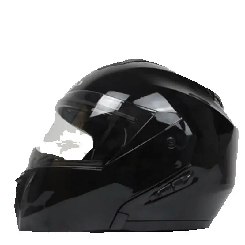 Mais recente capacete de motoc - Dual Visor Motorcycle Racing Helmet avaliação e preço